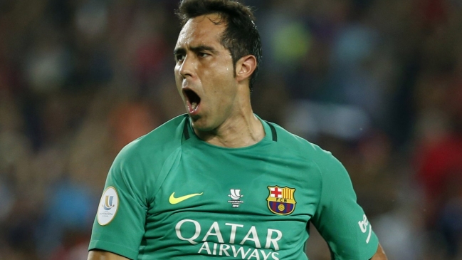 FC Barcelona y Claudio Bravo se juegan ante Sevilla la final de la Supercopa española