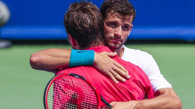 Grigor Dimitrov eliminó a Stan Wawrinka en octavos de final en Cincinnati