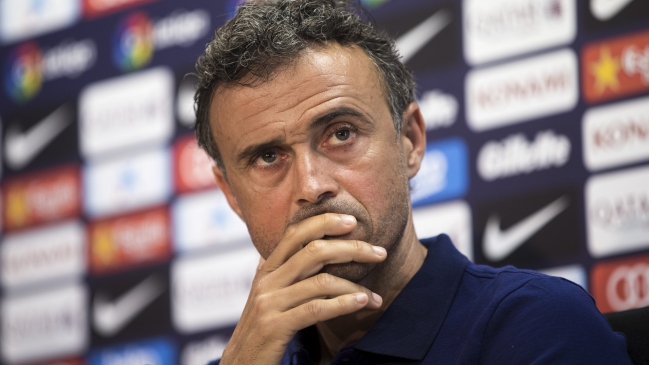 Barcelona frenó conferencia de Luis Enrique ante preguntas sobre Bravo