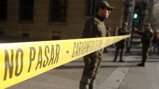 Artefacto sospechoso movilizó al GOPE en el centro de Santiago