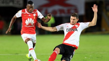  River rescató un empate ante Santa Fe por la Recopa  