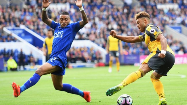 Arsenal empató con Alexis Sánchez en cancha ante Leicester en la segunda fecha de la Liga Premier