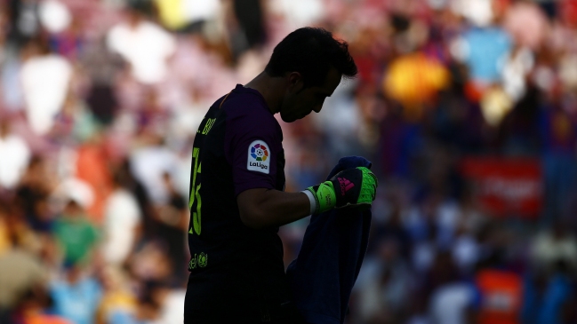 FC Barcelona anunció partida de Claudio Bravo a Manchester City
