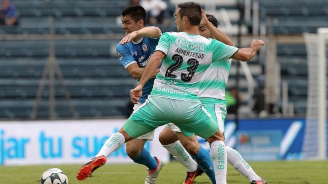 Francisco Silva anotó en triunfo de Cruz Azul en la liga mexicana