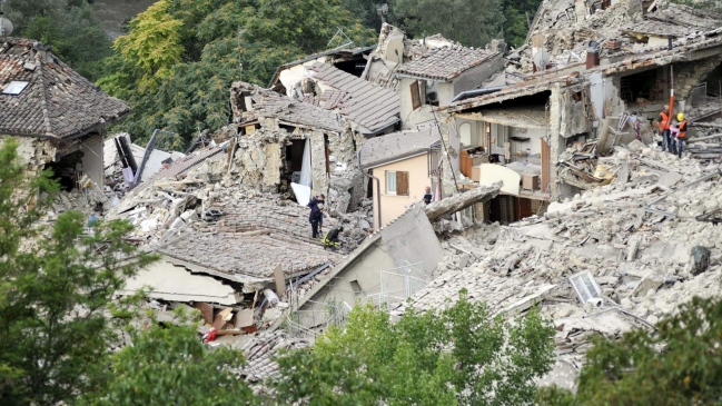Alcaldes de Amatrice y Accumoli aseguraron que la situación es dramática tras terremoto