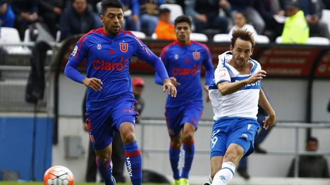 Estas son las formaciones de U. de Chile y U. Católica para el clásico estudiantil