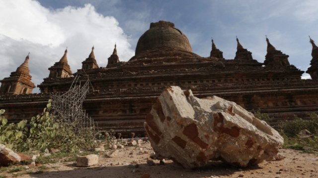 [Fotos] Los daños provocados por el violento terremoto en Birmania