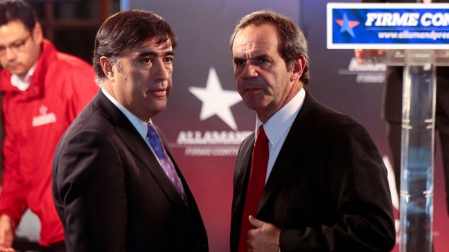 Desbordes a Allamand: 