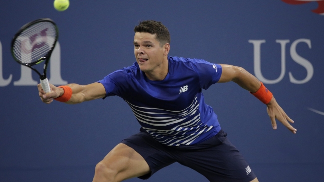 Milos Raonic venció a Dustin Brown en su debut en el US Open