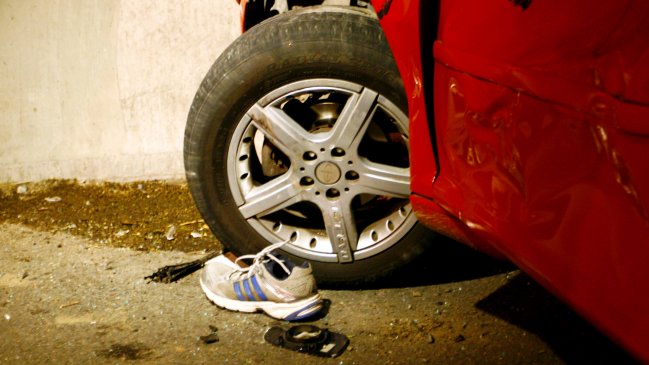 Intentan linchar a conductor ebrio que atropelló a niño de dos años y a su padre en Maipú