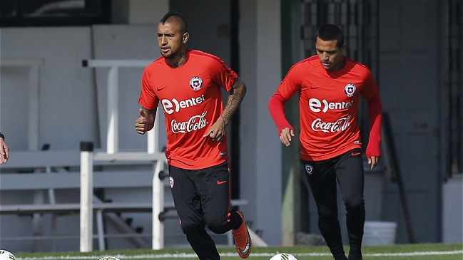 La selección trabajó en 