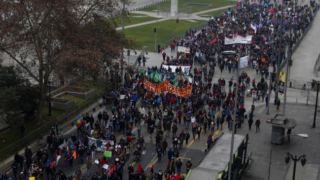 Intendencia Metropolitana autorizó marcha estudiantil de este domingo