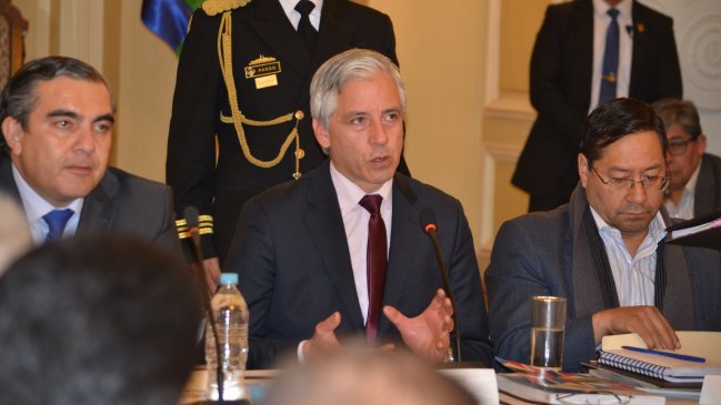 Vicepresidente boliviano: 