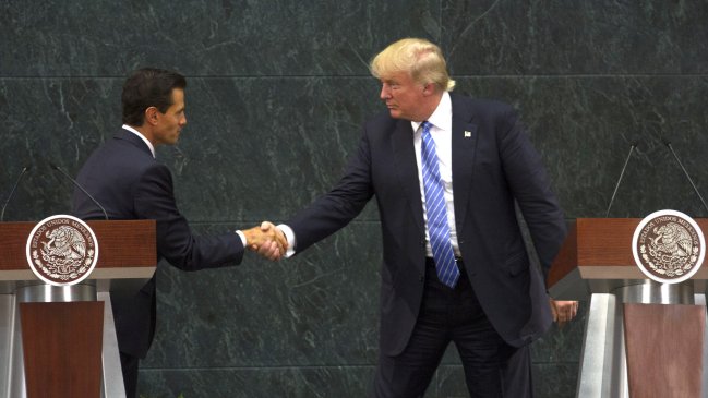 Peña Nieto aclara que dijo a Trump que México 