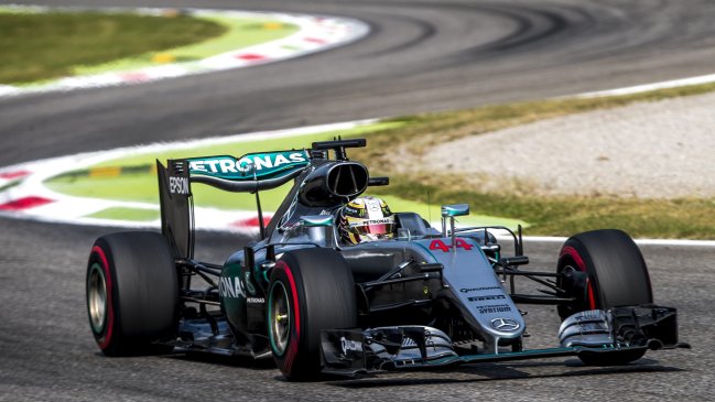 Lewis Hamilton comandó el tercer entrenamiento libre en el Gran Premio de Italia