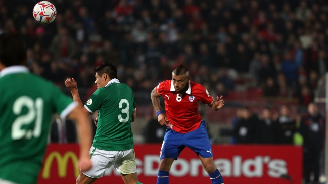 Chile sale a ampliar su superioridad ante Bolivia en Santiago