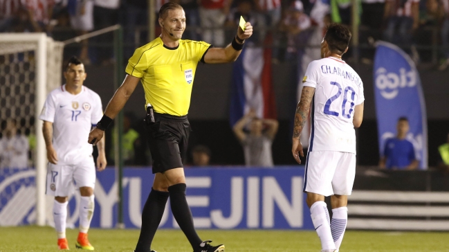Siete chilenos arriesgan perderse próximo partido por amarillas