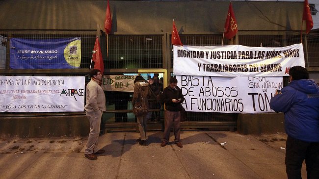 Terminó toma de trabajadores en centro Sename de San Joaquín