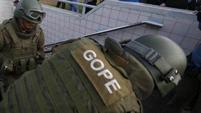 Maletín con juguete a control remoto movilizó al GOPE en Estación Intermodal La Cisterna