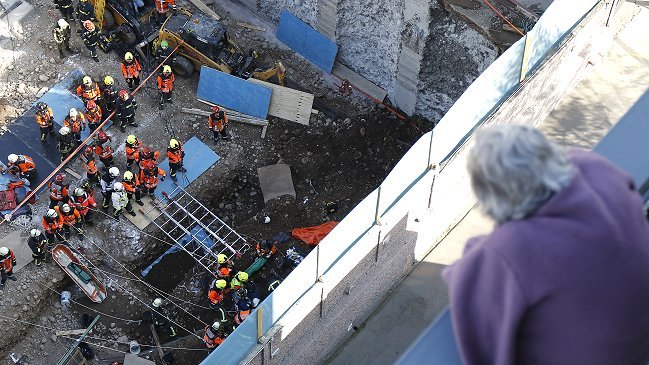 Trabajador luego de fatal derrumbe: 