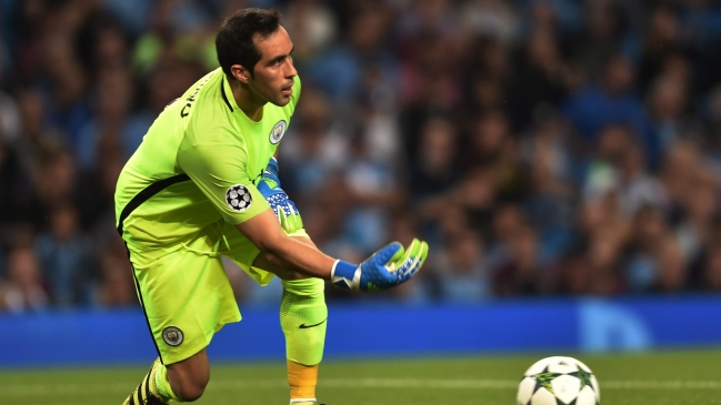 Claudio Bravo y Manchester City tuvieron un goleador estreno en la Champions