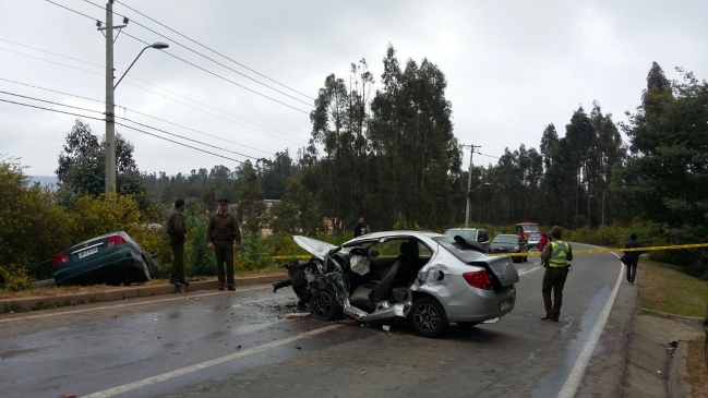 Choque frontal entre dos vehículos dejó un muerto en camino a Laguna Verde