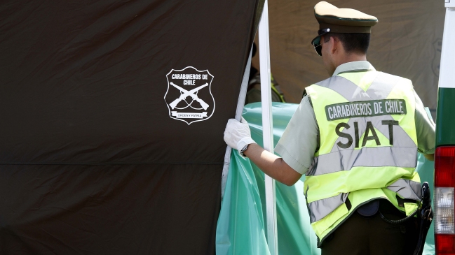 Peatón murió al ser atropellado por camión en la Ruta 68