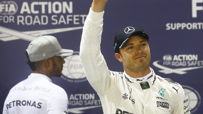 La grilla de largada del Gran Premio de Singapur de Fórmula 1