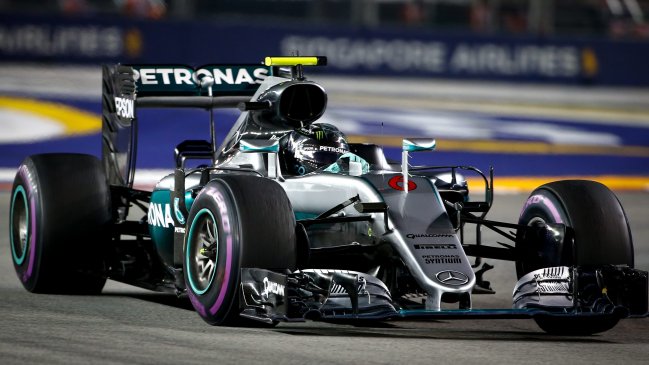Nico Rosberg ganó el Gran Premio de Singapur y es nuevo líder de la Fórmula 1