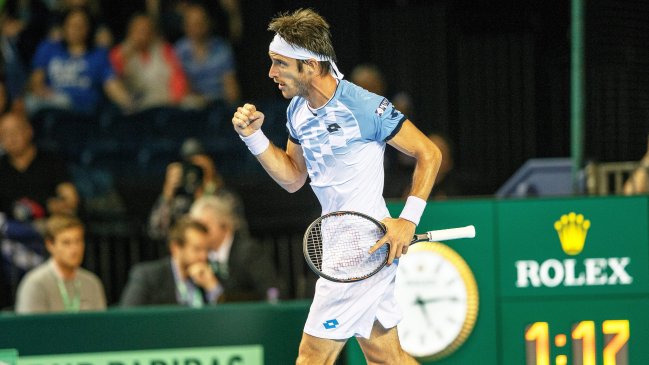 Leonardo Mayer puso a Argentina a su quinta final del Grupo Mundial Copa Davis