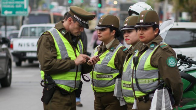 Balance de Carabineros: 24 personas fallecidas en 658 accidentes de tránsito