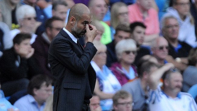 Guardiola fue sorprendido por una pregunta y soltó un insulto en inglés