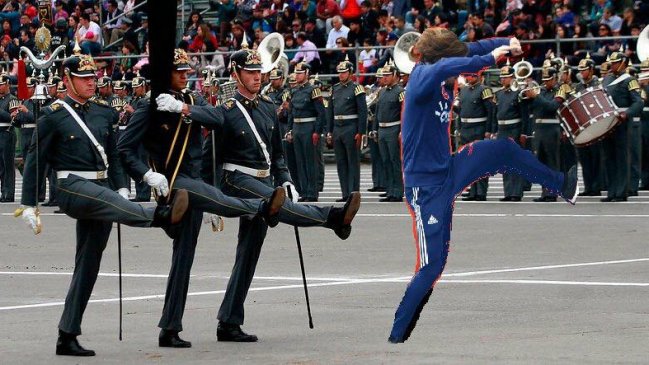 El desfile de memes en redes sociales por la Parada Militar