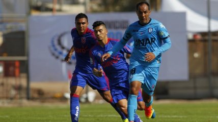 Iquique y U. de Chile igualaron por la ida de octavos de final en Copa Chile