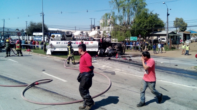 Una abuela y su nieta murieron en colisión múltiple en Temuco