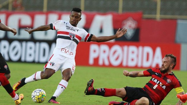 Sao Paulo cayó ante Vitoria en una nueva jornada del Brasileirao