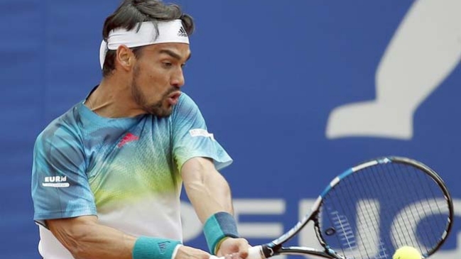 Fabio Fognini cumplió en su debut en el ATP de Shenzhen