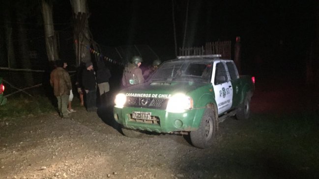 Dos personas fallecieron en un asalto a centro de eventos en Vilcún