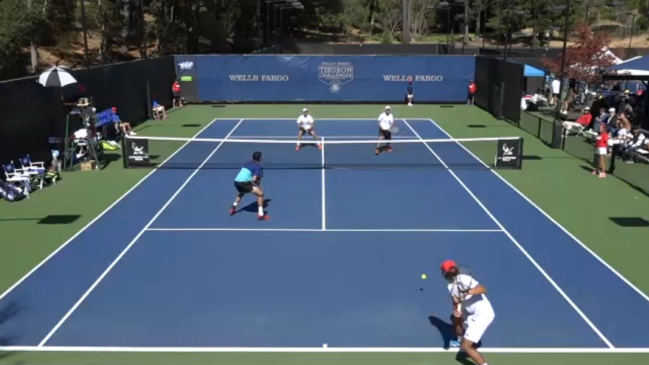 Julio Peralta cayó en las semifinales de dobles del Challenger de Tiburón