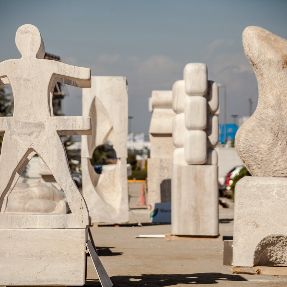 Artistas esculpirán mármol en vivo en el Parque de las Esculturas