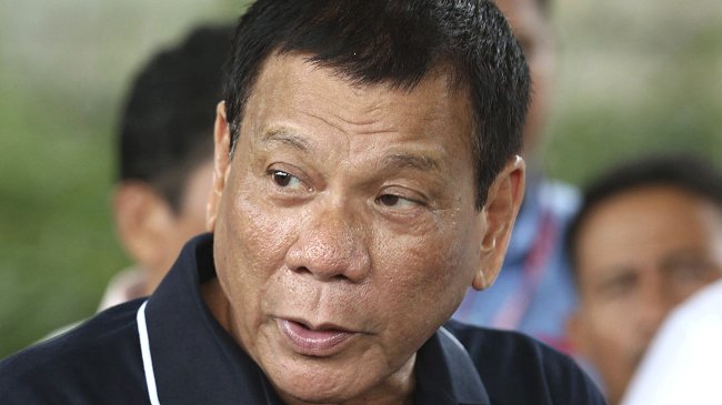 Líder filipino ahora mandó 