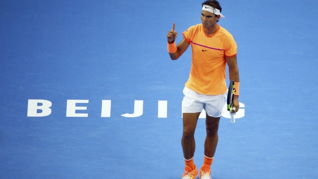 Nadal superó a Mannarino y se metió en cuartos de final en Beijing