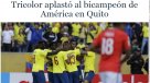 Medios ecuatorianos destacaron \