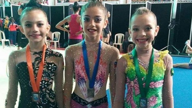 Chile consiguió dos medallas de oro en el Sudamericano de Gimnasia Rítmica en Colombia