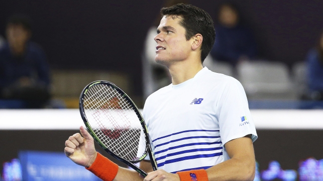 Milos Raonic se convirtió en el cuarto clasificado al Masters de Londres