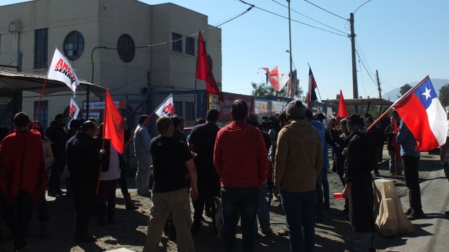 Funcionarios del Sename depusieron paro en la Región de Valparaíso