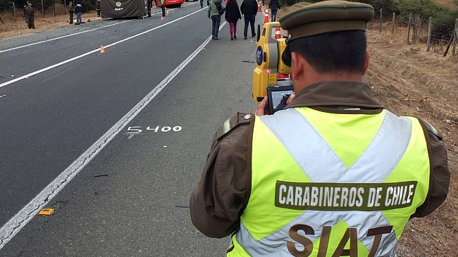 Camionero murió en accidente en la Ruta 5 Sur