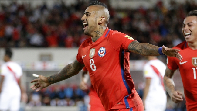 Arturo Vidal: Este triunfo nos ayudará para la confianza en la clasifcación