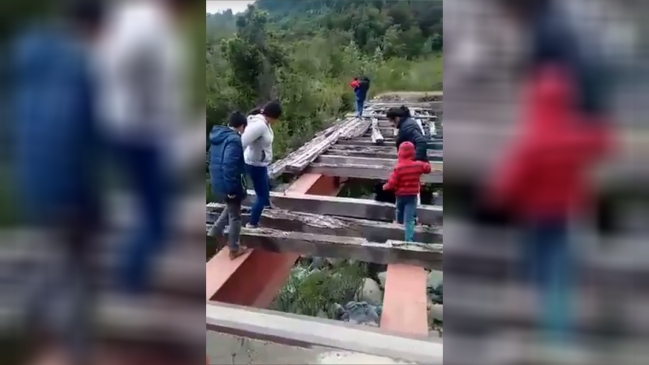 Tras denuncia por falta de seguridad se instalará pasarela para vecinos de Colbún Alto y Pehuenche