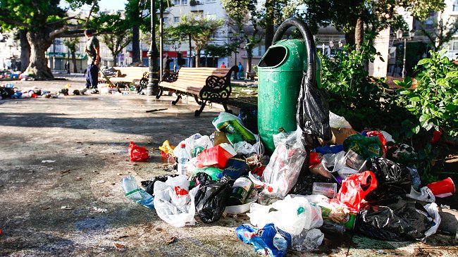 Chilenos somos los más generadores de basura de Sudamérica